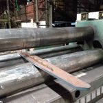 Flattening & checking in the rolling